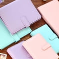 thumbnail image 3 of A6 Pu Leather Notebook Binder Budget Planner Organizer Cover Pockets Sheets Hot, 3 of 9