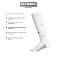 thumbnail image 3 of Calcetines adidas Utility All Sport para hombre, mujer y jóvenes, paquete de 1, 3 of 6