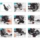 thumbnail image 1 of Acoplador de enganche de remolque de bicicleta en ángulo para la mayoría de los remolques de bicicleta, acoplador de enganche de remolque de 2 bicicletas para niños y perros, accesorio de bicicleta LingWen 9024715767813, 1 of 1