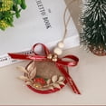 thumbnail image 2 of Colgante de madera con forma de árbol de Navidad, creativo, hecho a mano, de cáñamo, para puerta, decoración navideña, accesorios para el hogar, 2 of 5