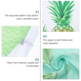 thumbnail image 3 of 8 Pcs Housse de Coussin Créative Fête Hawaïenne Protecteur de Coussin de Canapé, 3 of 8