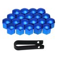 thumbnail image 2 of 20pcs Universal 21mm Wheel Nut Covers Lug Nut Caps Screw Protector, 2 of 8