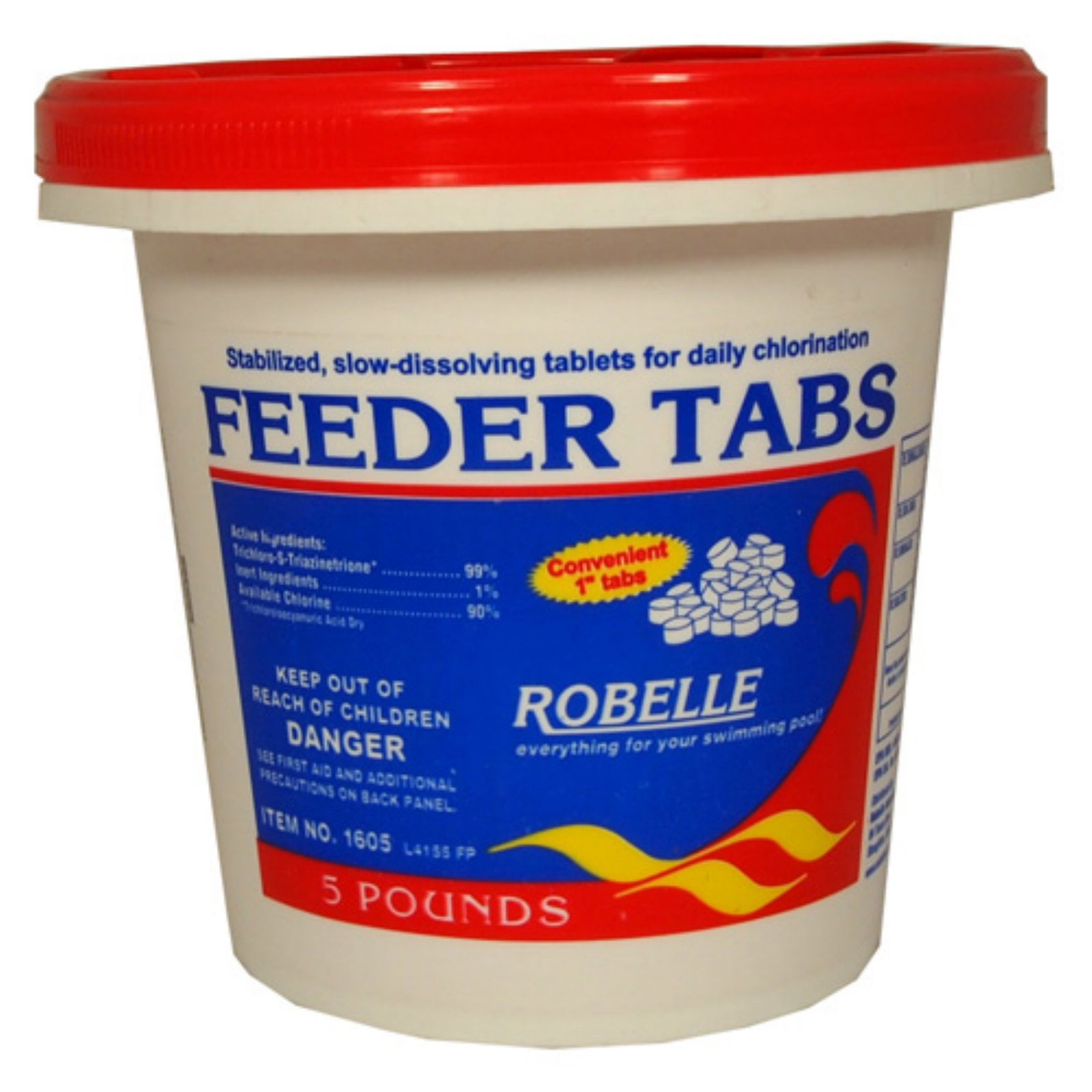Robelle 1 in. Feeder Chlorine Tabs