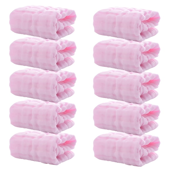 AUQ Baby Washcloths Organic Cotton Baby Washcloths-Soft,Hypoallergenic,12X12 Inches,10 Pack-For Sensitive Skin,Baby Registry Gift,Gender Neutral Towels Baby Wash Clothes