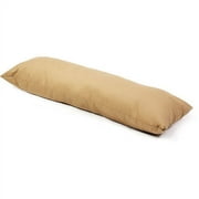 Long Body Pillow, Tan Twill