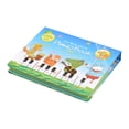 thumbnail image 2 of Piano Bigfun 20-key Piano Book Electronic Piano Keyboard & Music Book 2-in-1 Piano Songbook with Built-in Keyboard with 10 Instruments & 10 Songs Educational Musical Gadget for, 2 of 7
