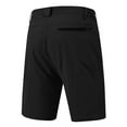 thumbnail image 6 of YLSDY Men's Cargo Shorts Quick Dry Lightweight Summer Casual Flat Front Shorts for Men Work Golf Outdoor Hiking Sports Shorts Black L, 6 of 9