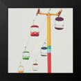 thumbnail image 2 of Soffia, Myan 12x12 Black Modern Framed Museum Art Print Titled - Carnival Candy, 2 of 5