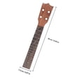 thumbnail image 2 of WEUVEB Creative Ukulele Fingerboard Neck Replacement for Ukulele Simple Accessories Assorted Color Synthetic Material Durable Easy to Use, 2 of 7