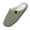 Green, variant on Mens Slippers with Cushion Memory Foam Cotton-Blend High-Density Warm House Slippers for man 2026 Slip-on Indoor Outdoor Comfortable Best House Shoes Rubber Sole Black Size 7 US