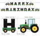 thumbnail image 3 of BESTOYARD - Guirnalda de cumpleaños de tractor, banderines para fiestas de cumpleaños de tractores (verde), 3 of 5