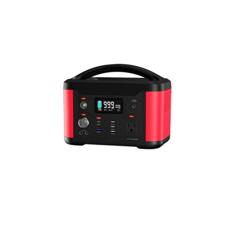 

Portable Power Station 626Wh Solar Generator 600W AC Outdoor Socket RV/Van Camping Fishing Home Solar Panel Charging -------- Portable Battery Charger