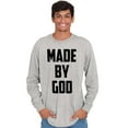 thumbnail image 5 of Made Religious Christ Faith Christian Long Sleeve TShirt Men Women Brisco Brands M, 5 of 6