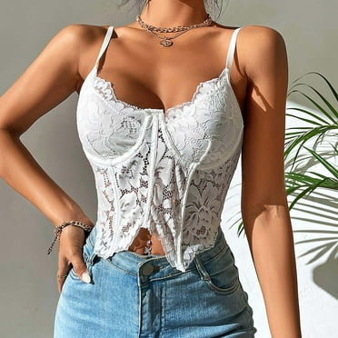 EQWLJWE Camisole Women's Small Waistcoat With Wrapped Chest Slim Fit Waist And Shoulder Vest