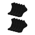 thumbnail image 5 of Hanes Womens CottonSoft Ankle Socks, 10-Pack, Size 4-10, 5 of 9