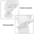thumbnail image 2 of ELAYARD Set of 2 White Resin Figurine Statues for Home Decor, Unique Tabletop Ornaments and Decorative Accents, 2 of 8