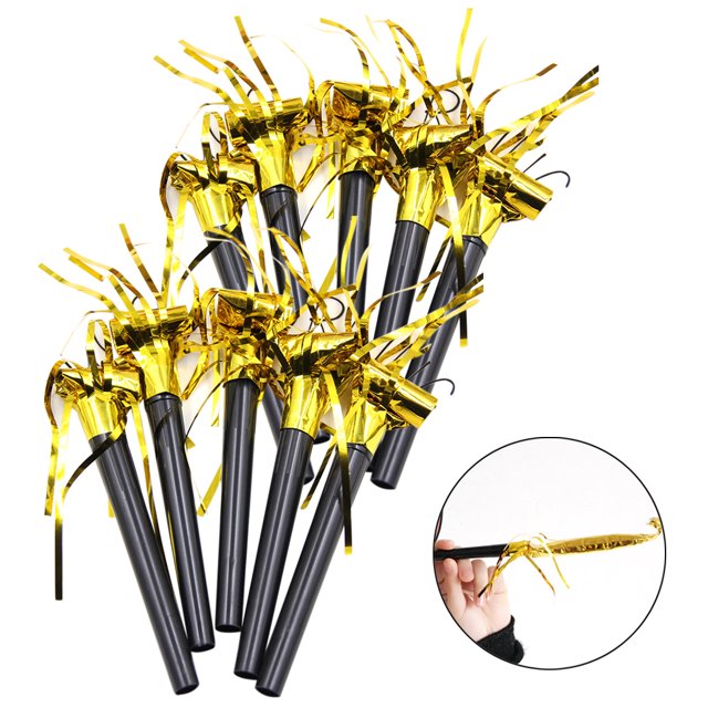 10PCS Party Blowouts Creative Funny Party Noisemaker Musical Blowout Party Favor