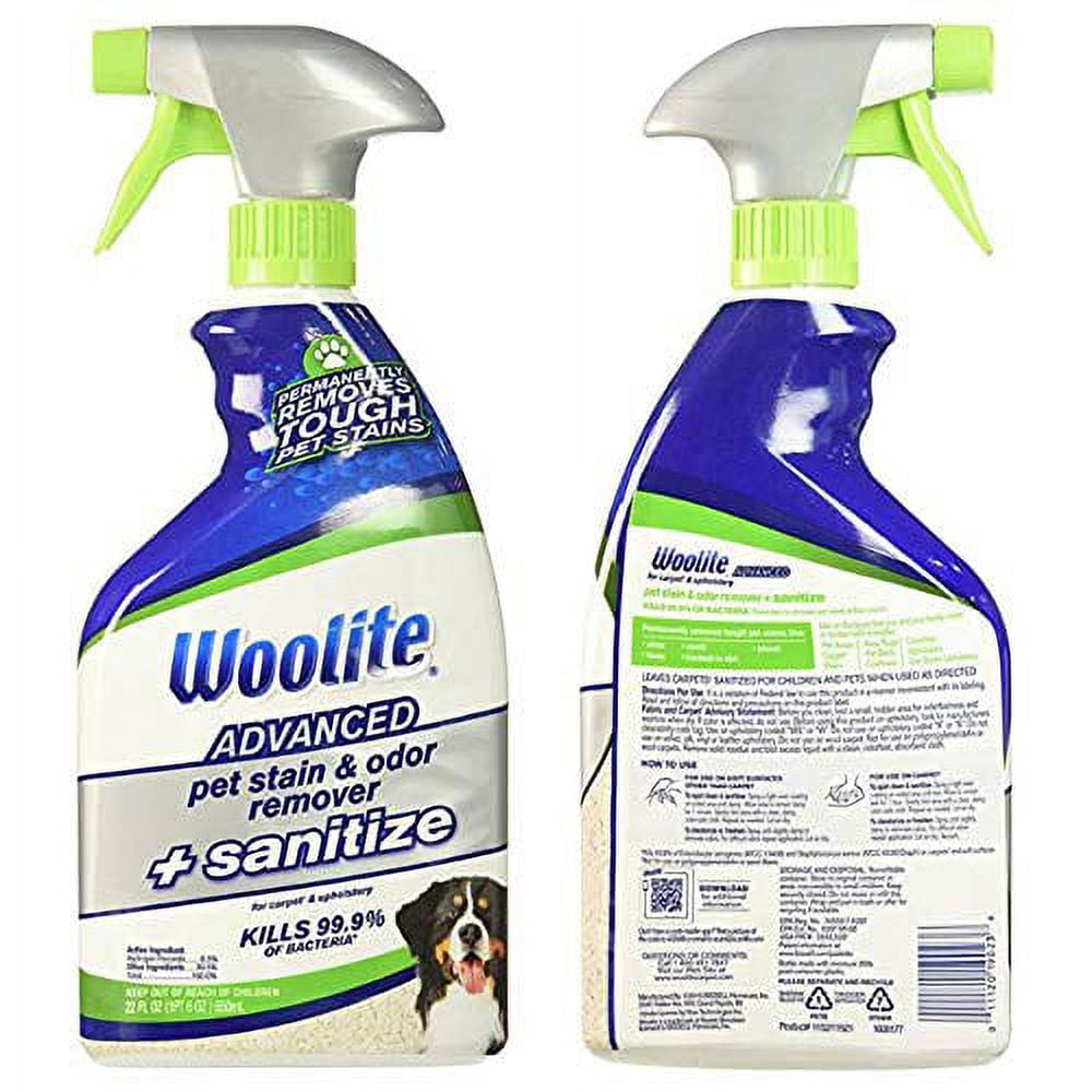 Woolite Advanced Stain & Odor Remover + Sanitize – Acevacuums