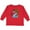Red, variant on Inktastic 2nd Birthday Cowboy I'm 2 Two Year Old Boys or Girls Long Sleeve Toddler T-Shirt