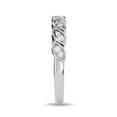 thumbnail image 3 of Diamond 1/10 ct tw Stackable Ring in 14K White Gold, 3 of 4