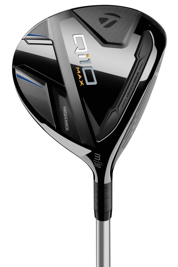 Pre-Owned TaylorMade Golf Club Qi10 MAX 16* 3 Wood Senior Fujikura Speeder NX TCS 50 Mint