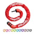 thumbnail image 1 of Candado para bicicleta Sportneer de 1 m, sin llave, combinación de 5 dígitos, 6 mm, 1 of 8