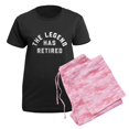 thumbnail image 5 of CafePress - The Legend Has Retired Women's Dark Pajamas - Women's Short Sleeve Print T-Shirt and Pants Dark Cotton Pajama Set, 5 of 7