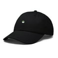 thumbnail image 4 of Dalix Lil Matcha Embroidered Cotton Summer Outdoor Baseball Cap Dad Hat Womens in Black, 4 of 4