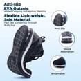 thumbnail image 6 of AOV Women's Athletic Running Sneaker Shoes for Sports, Gym, Jogging, Tennis and Fitness Black US 11, 6 of 8