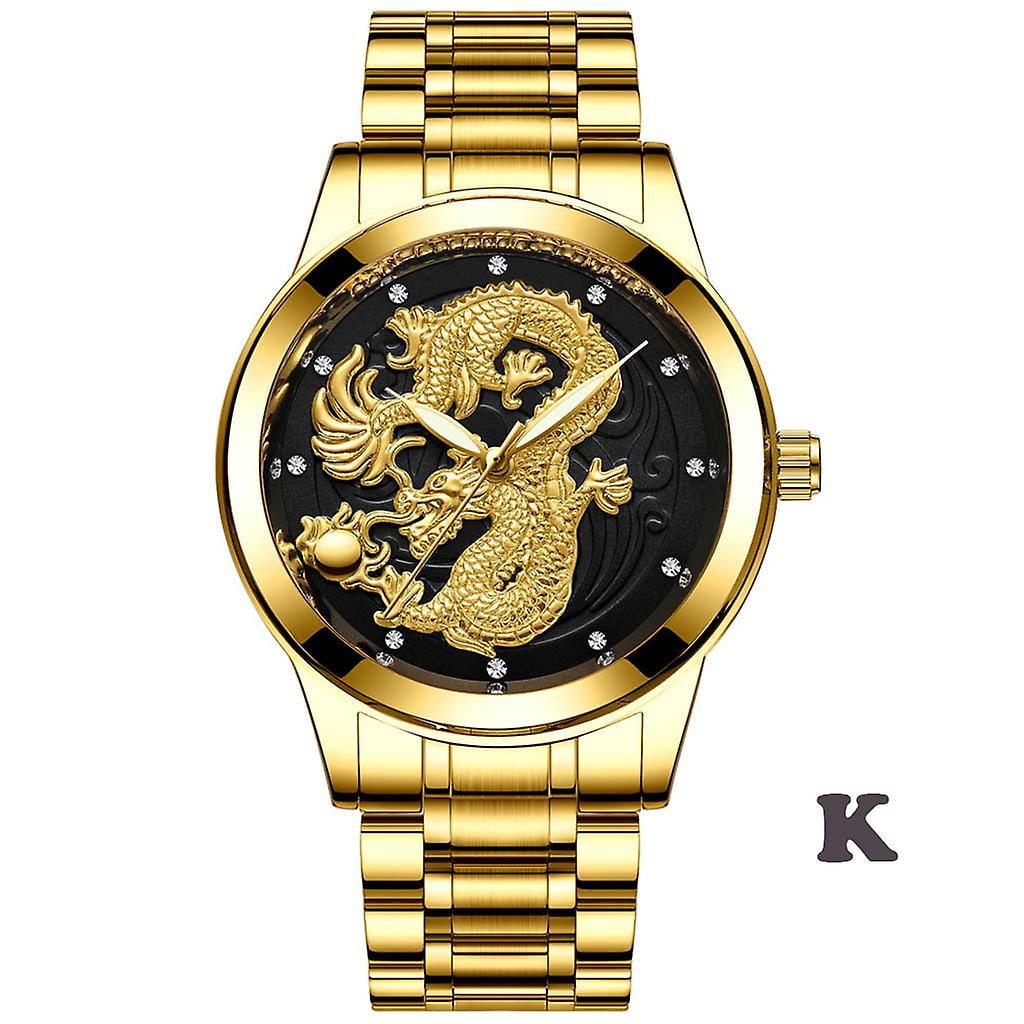 Gold colour watch mens best sale