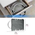 thumbnail image 5 of Double Laundry Hamper With Lid And Removable Laundry Bags, Collapsible, 5 of 5