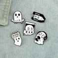 thumbnail image 5 of 5Pcs Brooch Pins Set Enamel Brooches Badges Cute Decorative Pins, 5 of 8