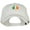 White, variant on Ireland Shamrock Embroidered Washed Buckled Cap - White OSFM