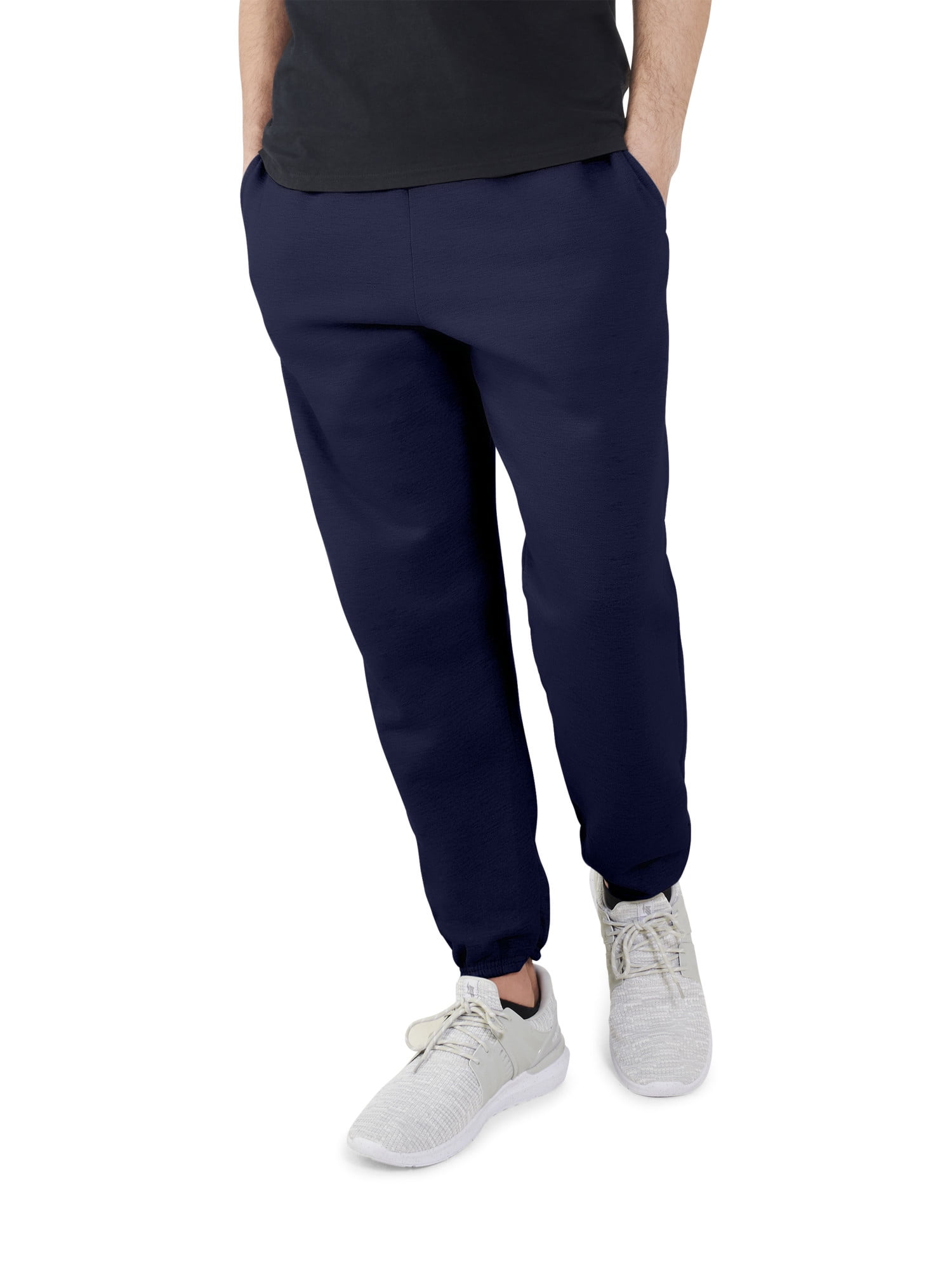 Fruit of the Loom Men's EverSoft Fleece Elastic Bottom Sweatpants, Up to Size 4XL - Walmart.com