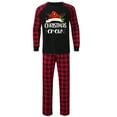 thumbnail image 3 of Odeerbi Matching Family Christmas Pajamas Sets Plaid Sleepwear Mens Xmas Printed Loungewear Tops and Pants Family Matching Jammies Set for Dad, 3 of 7