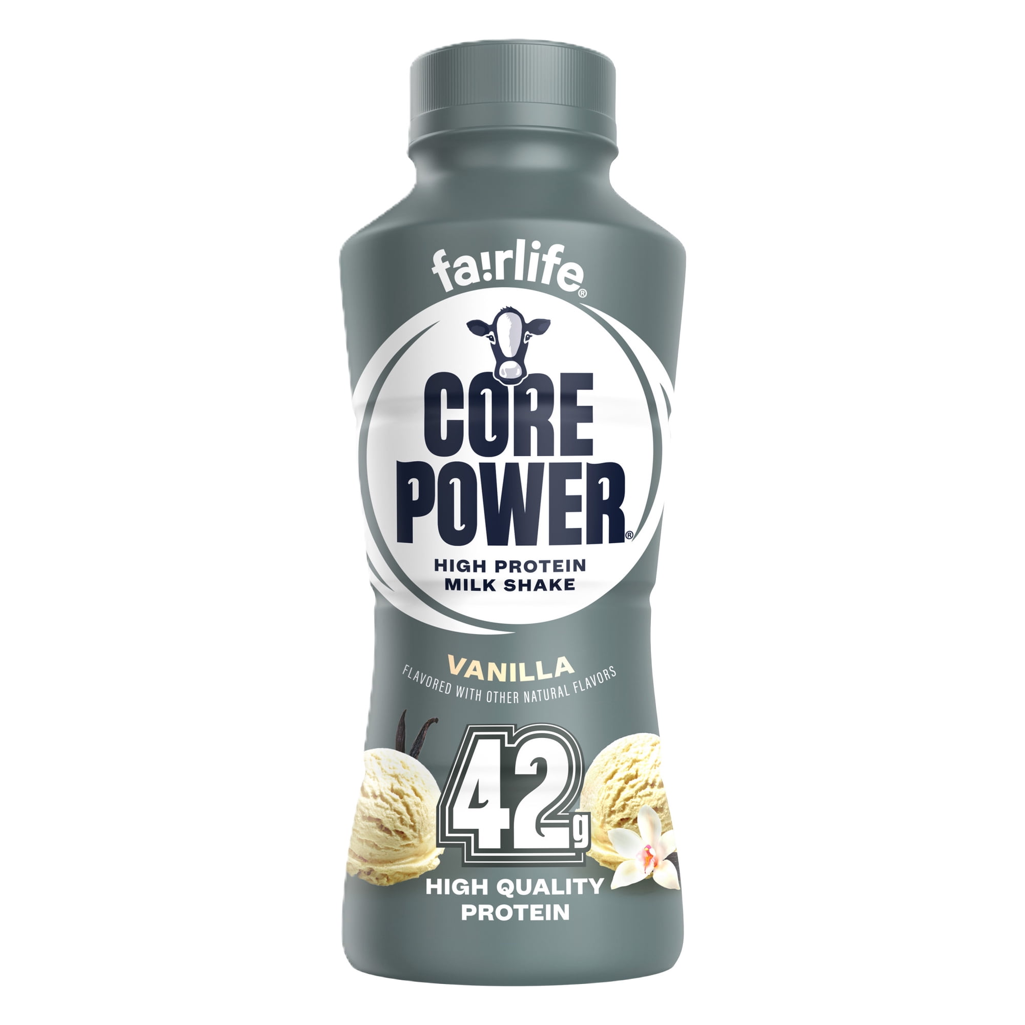 Core Power High Protein Shake, Vanilla, 42g Bottle, 14 fl oz