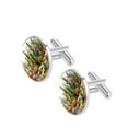 thumbnail image 2 of Cactus Stylish Mens Cufflink Set for Formal Attire, Made of Stainless Steel, for Special Occasions, 2 of 6