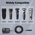 thumbnail image 4 of Cargador PERFEIDY de repuesto para afeitadoras Braun Series 9 7 3 5 1, 4 of 9