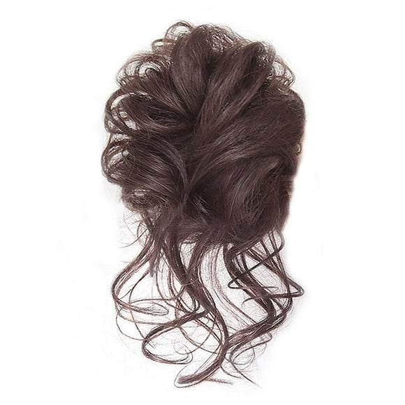SharkTRUE Klip rambut sintetik untuk rambut palsu, bola rambut, sanggul, Klip cengkaman, ekor ayam pengantin, alat lencong yang berguna