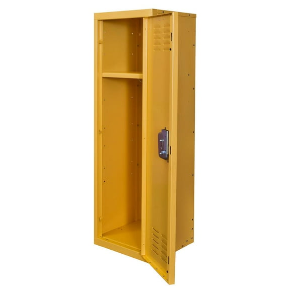 Hallowell Kid Locker, 723 Trophy (yellow), Single Tier, 1-Wide, Knock-Down