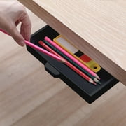 Under Desk Drawer Self Adhesive Under Desk Organizer Office Under Desk Drawer Organizer Home Stationery Organizer