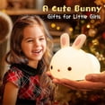 thumbnail image 5 of Kids Night Light,rechargeable,touch Rabbit Led Baby Night Light,portable Silicone,usb, 5 of 5