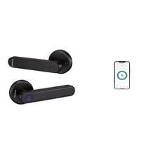 KLAVRLOX - Smart Door Lock with Keypad and Fingerprint, Deadbolt Security Lock for Bedroom or Front Door