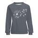 thumbnail image 1 of Gibobby Sudadera mujer Sudaderas de moda de gran tamaño para mujer con cuello alto sudaderas de manga larga trajes de otoño 2023(Gris,G), 1 of 4