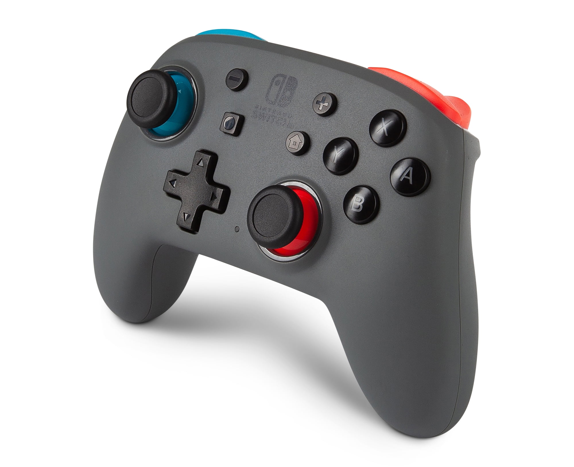 Vertrek naar Hoge blootstelling auteursrechten PowerA Nano Enhanced Wireless Controller for Nintendo Switch - Grey-Neon -  Walmart.com