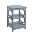 thumbnail image 5 of Convenience Concepts Omega End Table with Shelf, Gray, 5 of 7