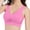 Pink, variant on Breathable Anti-Sagging Sports Bra for Women Plus Size Wireless Bras with Cooling Lift-Up Air Tech Mesh High Support Purple, L