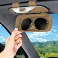 thumbnail image 1 of Estuche para gafas de sol y parasol para coche, caja de almacenamiento multifuncional para billetes, almacenamiento de plástico, 1 of 6