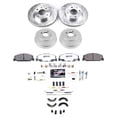 thumbnail image 3 of PowerStop Front and Rear Z26 Street Warrior Brake Pad Rotor Drum and Shoe Kit Fits: HONDA Select Models K15508DK-26, 3 of 9