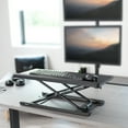 thumbnail image 2 of VIVO Black Ergonomic Heavy-Duty Scissors Lift Keyboard and Mouse Riser 27", 2 of 4